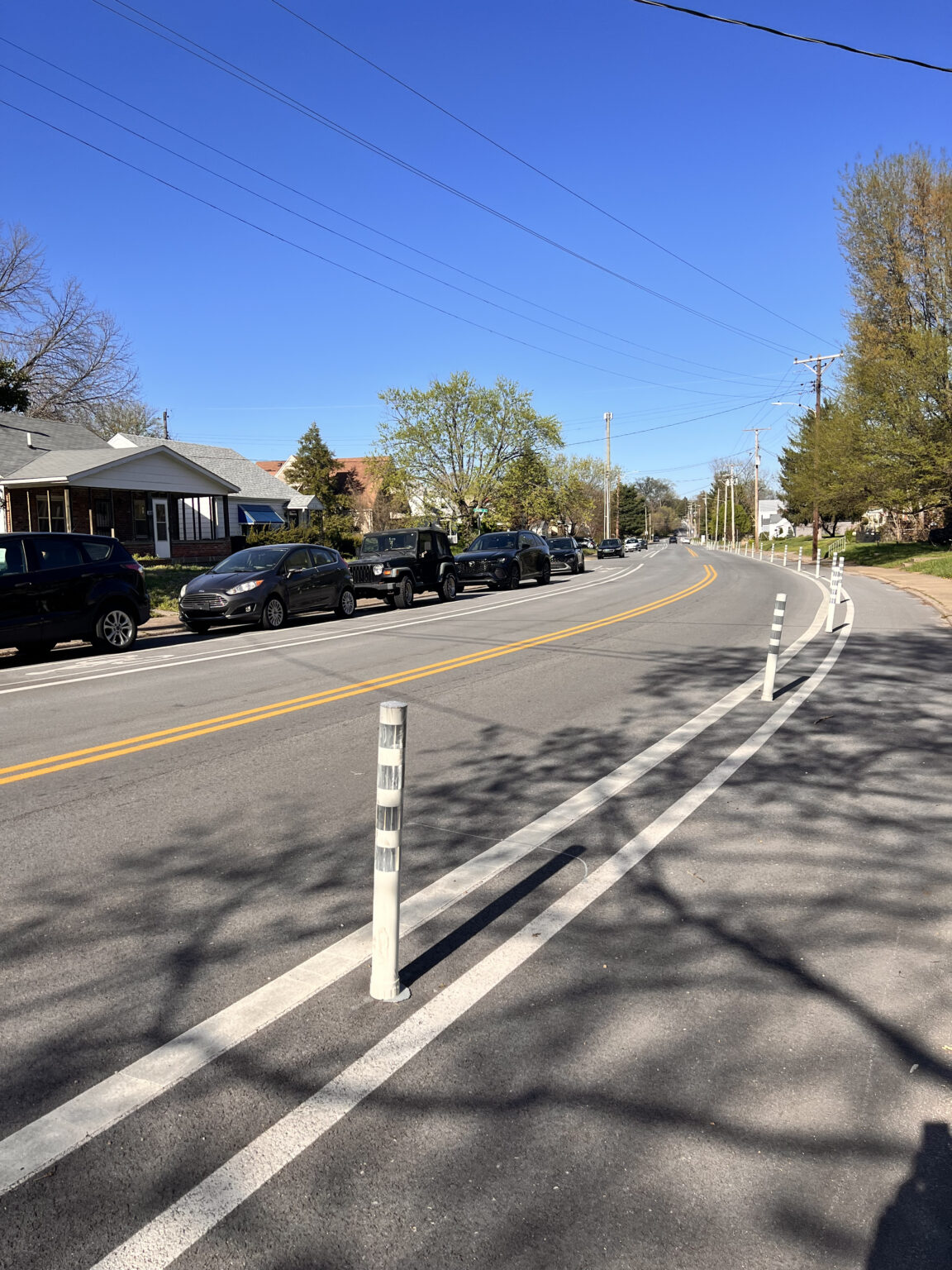 Kaufman & Stigger, PLLC | Louisville Cycling Safety – Bike Lanes and Bike Laws Kaufman & Stigger, PLLC|Louisville Cycling Safety – Bike Lanes and Bike Laws-Separated Lanes Ellison Ave