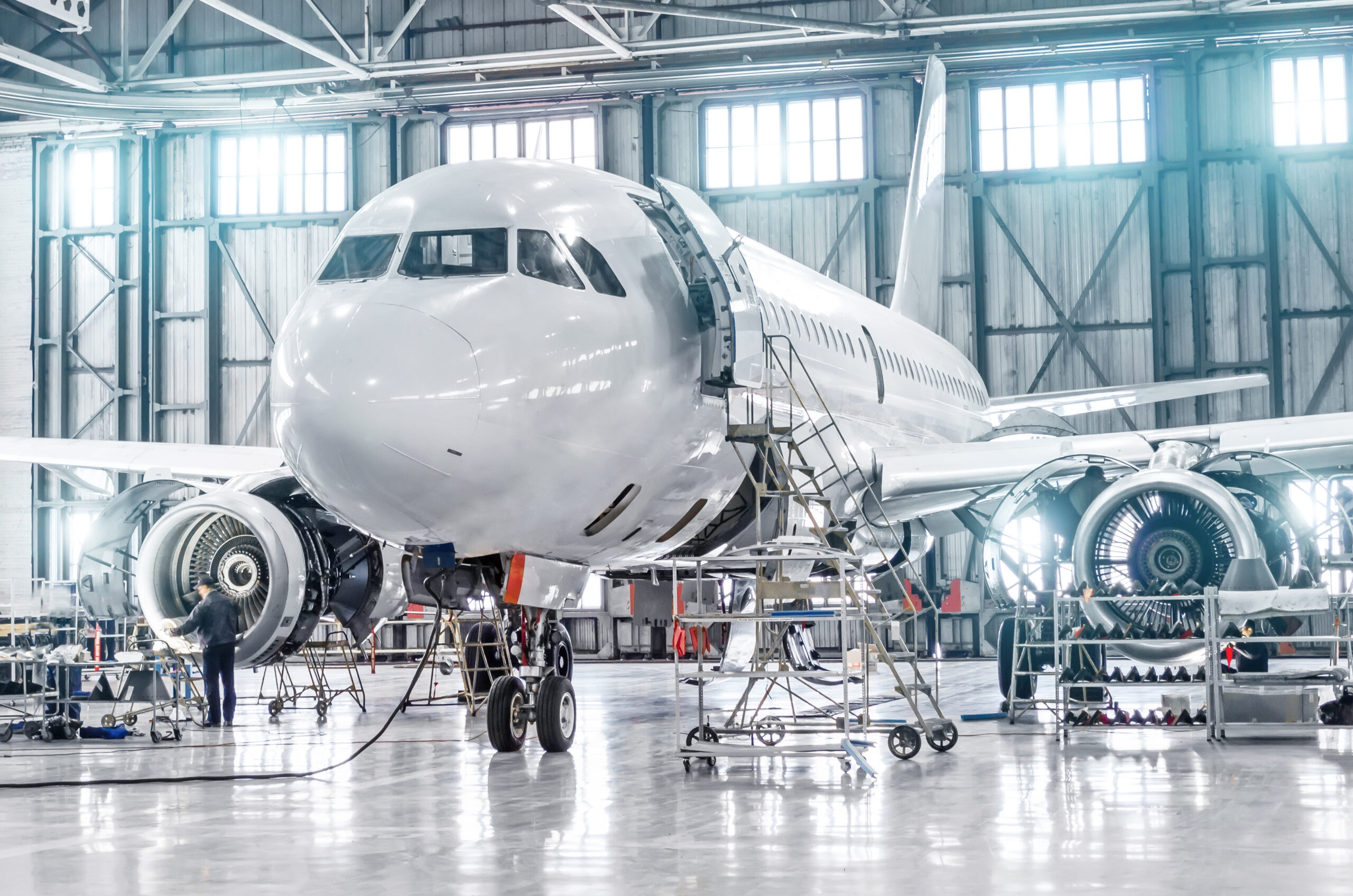 Kaufman & Stigger, PLLC | Louisville Airplane Accidents Caused by Defective Parts - Passenger,Aircraft,On,Maintenance,Of,Engine,And,Fuselage,Repair,In