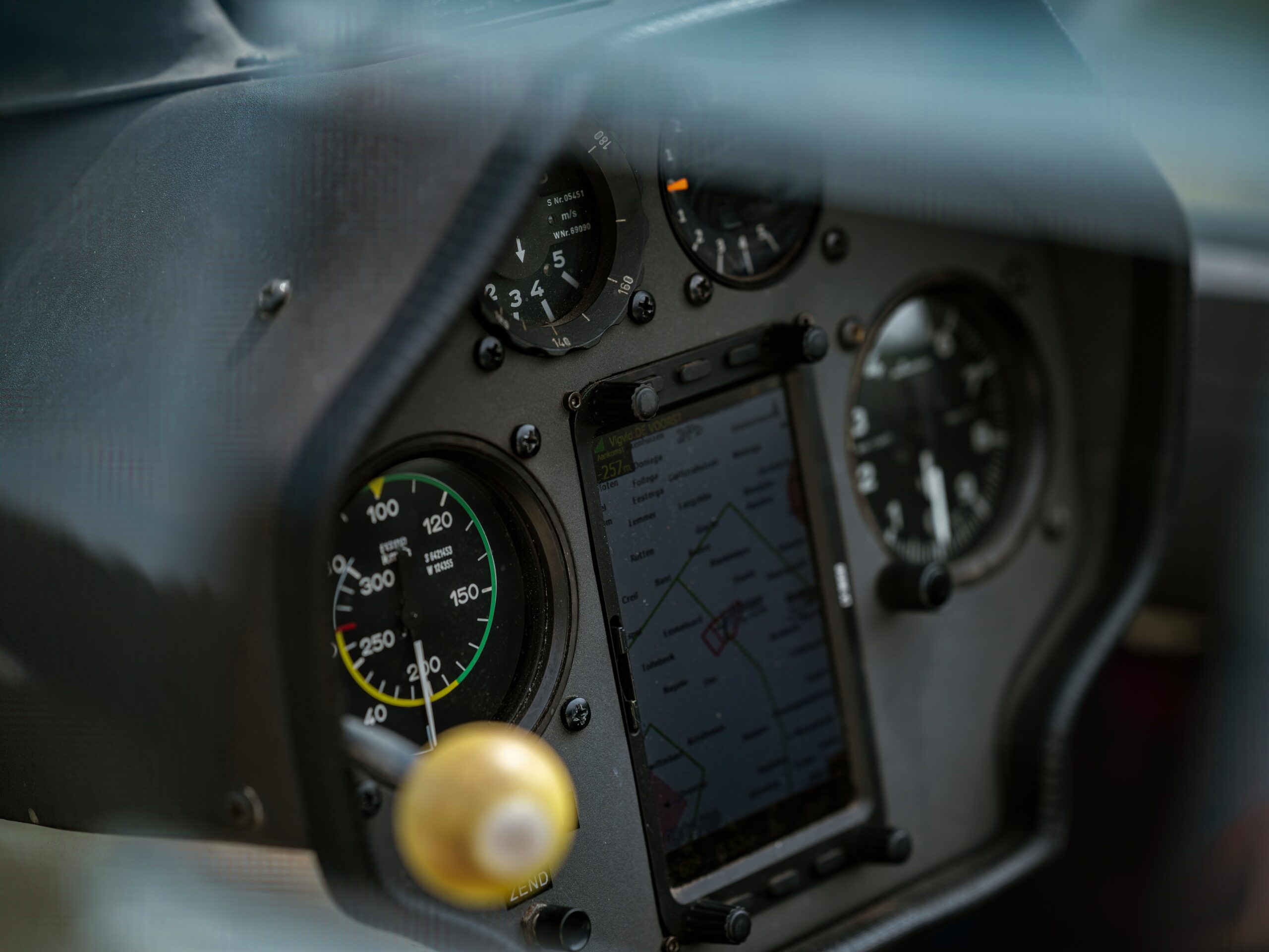 Kaufman & Stigger, PLLC | Louisville Airplane Accidents Caused by Instrument Failure - Detailed,View,Of,Glider,Cockpit,Instrument,Panel,Showing,Gauges,Gps